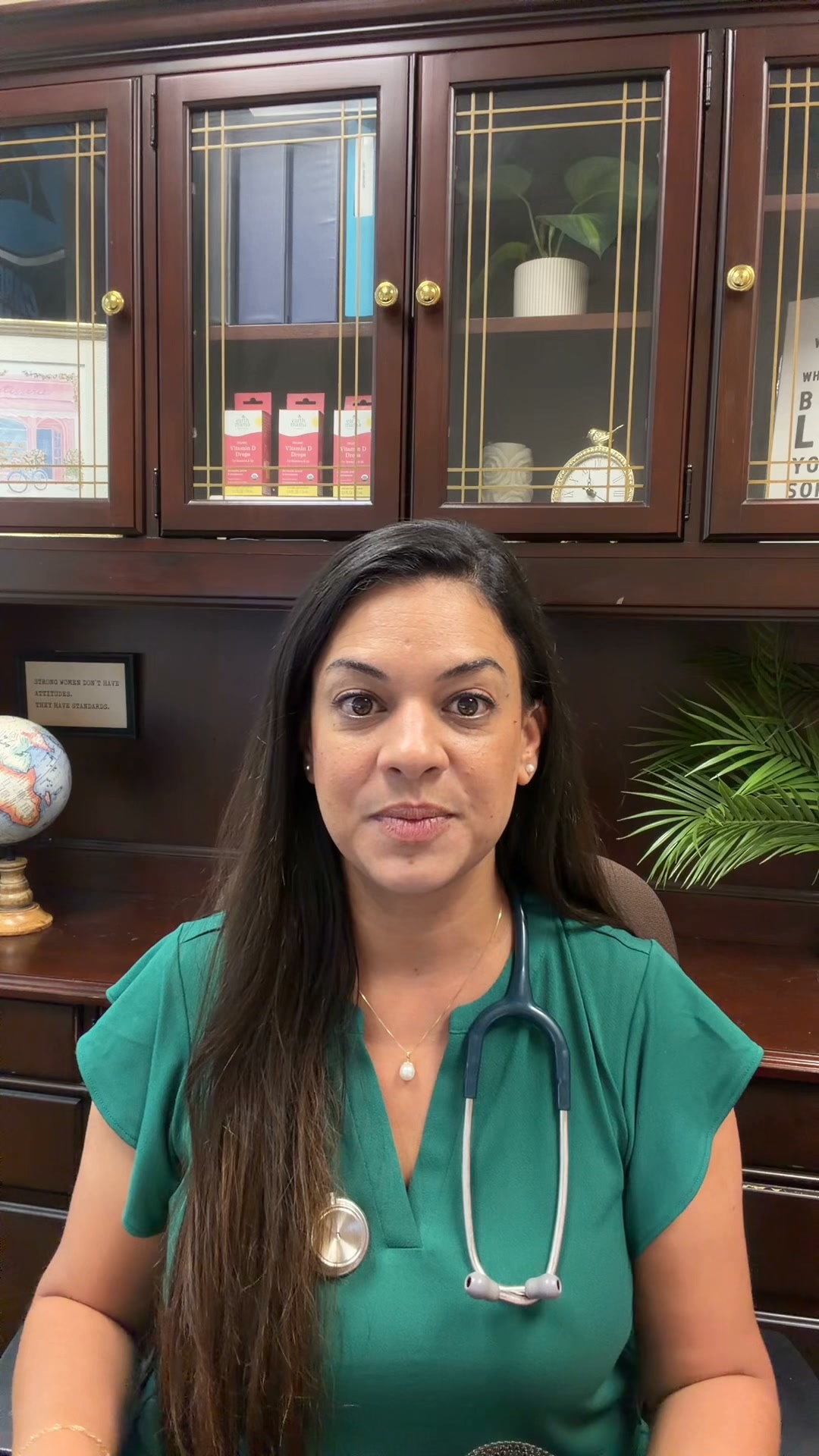 Earth Mama ad: A pediatrician, speaking to camera.